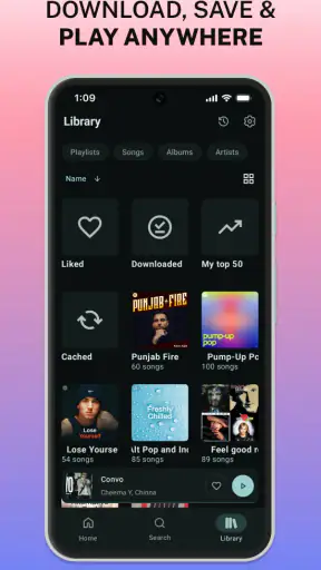 FabTune: Online Music Player screenshot