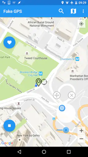 Fake GPS Joystick & Routes Go screenshot