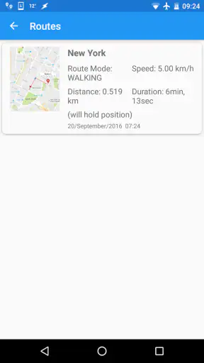 Fake GPS Joystick & Routes Go screenshot