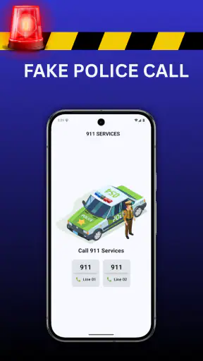 Fake Police Call screenshot