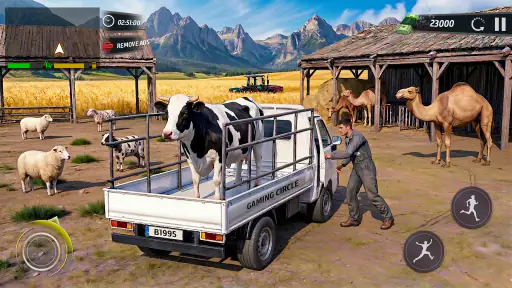 Farm Animal Cargo Truck Games screenshot