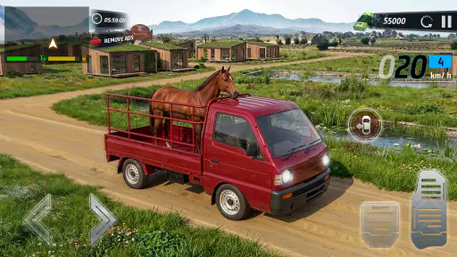 Farm Animal Cargo Truck Games screenshot