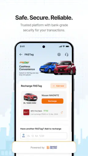 FASTag Recharge & Balance App screenshot