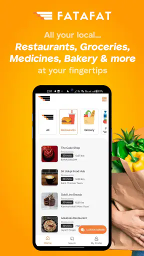 FATAFAT: Local Delivery Online screenshot