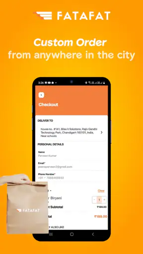 FATAFAT: Local Delivery Online screenshot
