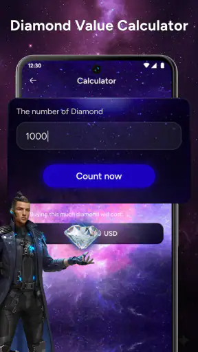 FFF Diamond: Skins & Emotes screenshot