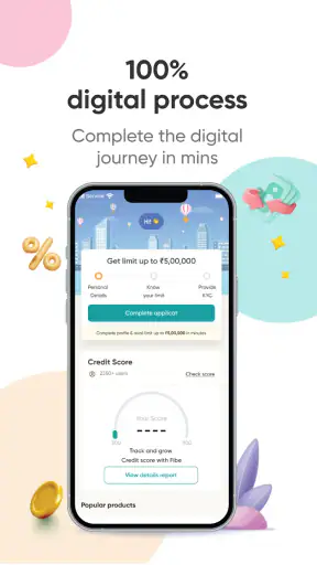 Personal Loan App by Fibe screenshot