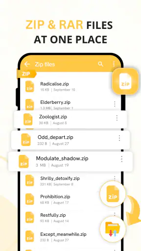 File Reader - PDF, Word, ZIP screenshot