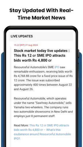 Financial Express-Market News screenshot