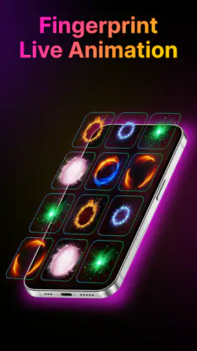 Fingerprint Animation Lock screenshot