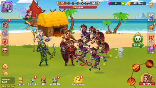 Firestone – Idle Clicker RPG screenshot