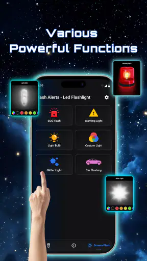 Flash Alert & Flashlight App screenshot