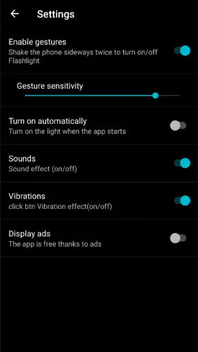 Flashlight(simple tools) screenshot