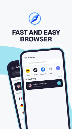 Flint Browser screenshot