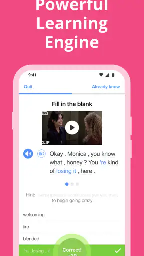 FluentU: Learn Language videos screenshot
