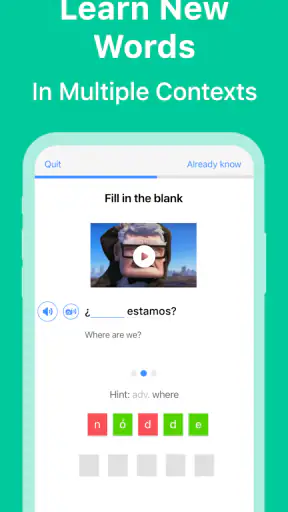FluentU: Learn Language videos screenshot