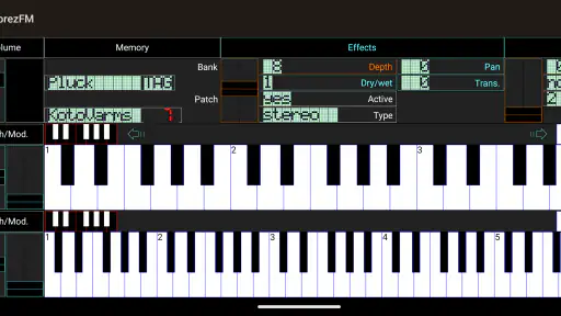 FM Synthesizer [SynprezFM II] screenshot