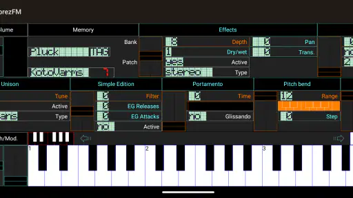 FM Synthesizer [SynprezFM II] screenshot