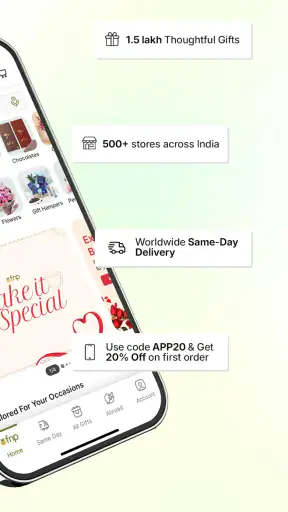FNP: Gifts, Flowers, Cakes App screenshot