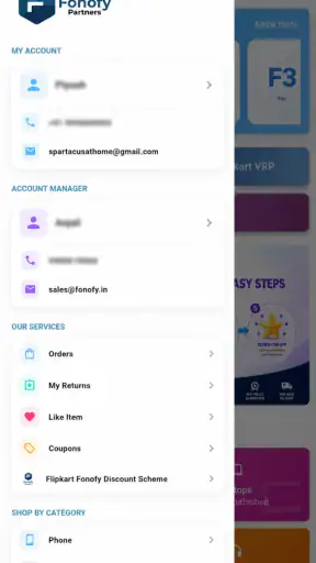 Fonofy Partners-B2B Mobile screenshot