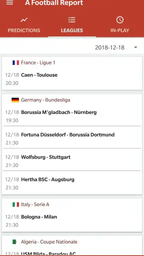 Football Tips & Stats - AFR screenshot