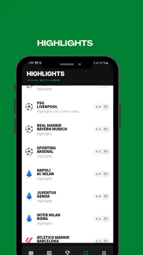Footem: Live Scores & News screenshot