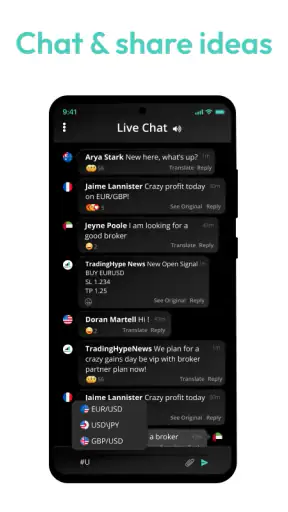 Forex Trading News & Signals screenshot