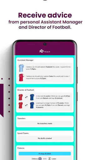 FPL Team screenshot