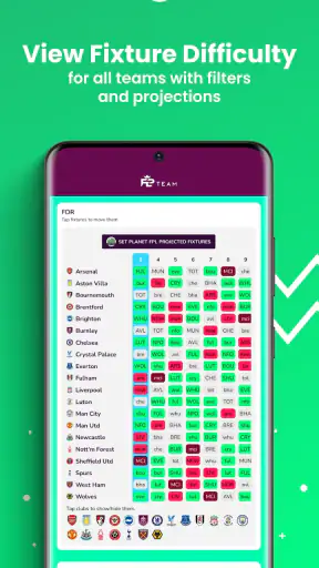 FPL Team screenshot