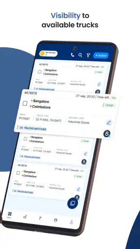 FR8 Truck Booking App screenshot