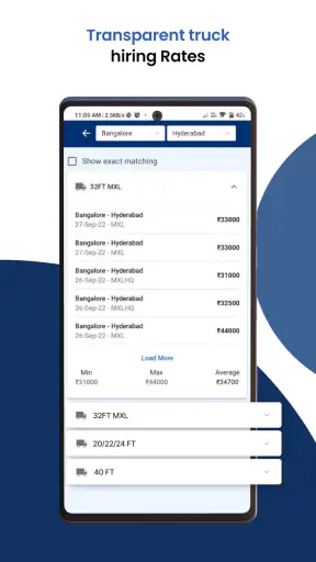 FR8 Truck Booking App screenshot