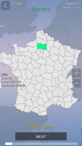 France Quiz screenshot