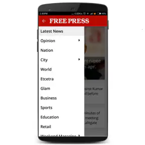Free Press Journal screenshot