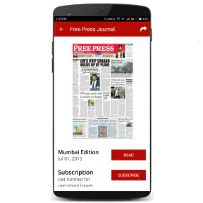 Free Press Journal screenshot