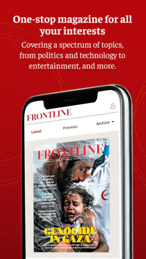 Frontline पत्रिका screenshot