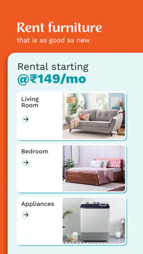 Furlenco: Rent & Buy Furniture screenshot