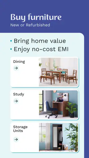 Furlenco: Rent & Buy Furniture screenshot
