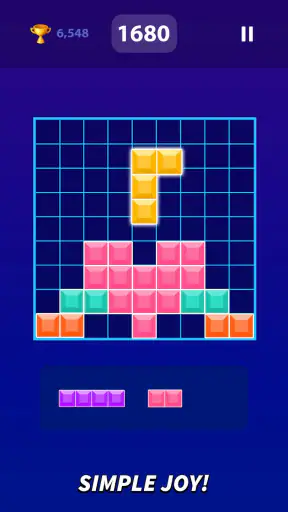 Fusion Blocks - A Puzzle Game screenshot