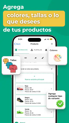 Ganvent Crea tu tienda online screenshot