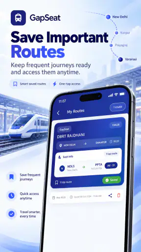 GapSeat - Train Chart Vacancy screenshot