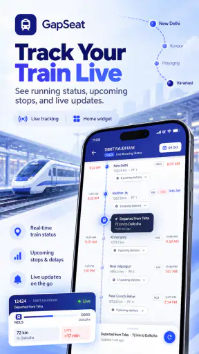 GapSeat - Train Chart Vacancy screenshot