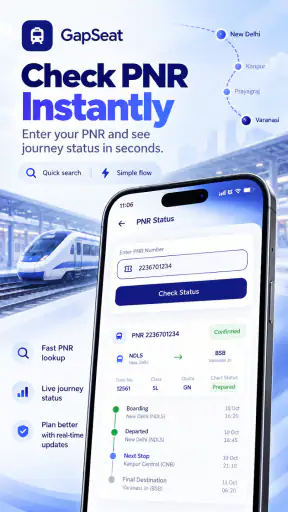 GapSeat - Train Chart Vacancy screenshot
