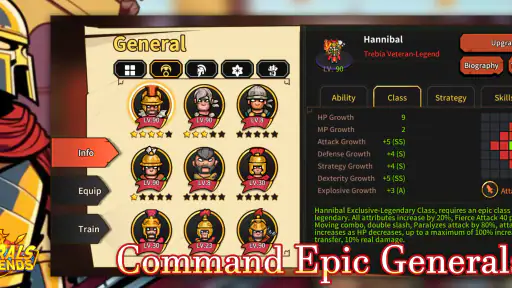Generals of Legends: Tactics screenshot
