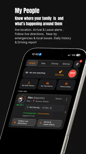 GeoKiks - Safety, Family, Chat screenshot