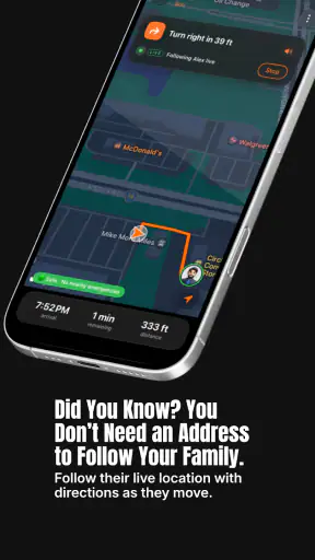 GeoKiks - Safety, Family, Chat screenshot