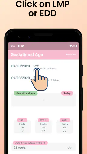 Gestational Age screenshot