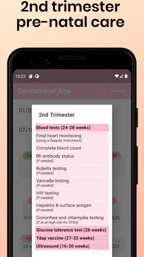 Gestational Age screenshot