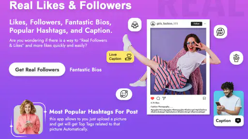 Get Real Followers & Likes screenshot