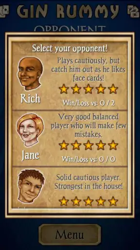 Gin Rummy Pro screenshot