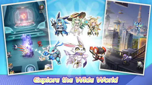 Girls Evo: Idle RPG screenshot